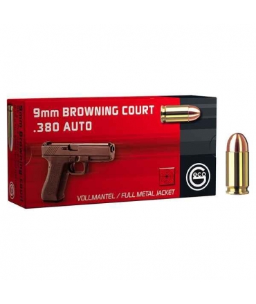 Boite de 50 cartouches Geco 9mm BROWNING COURT - .380 AUTO