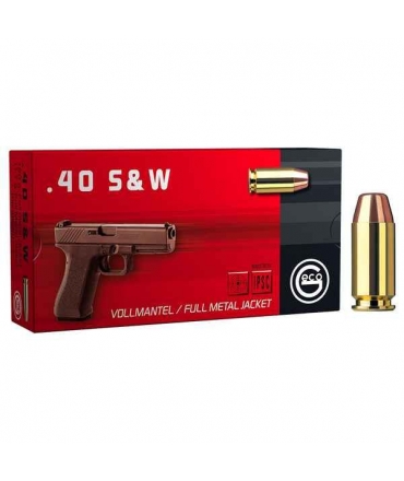 Boite de 50 cartouches Geco .40 S&W - 180 Gr FMJ