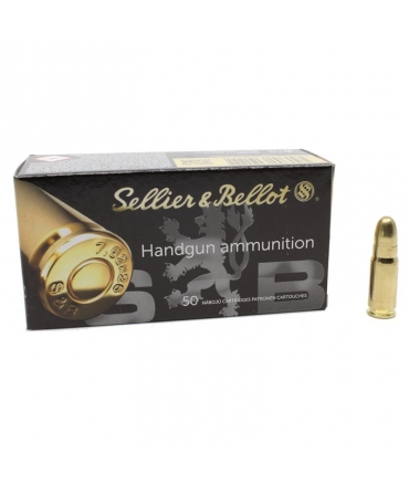 Boite de 50 cartouches Sellier Bellot 7,62 x 25 TOKAREV - 85gr FMJ