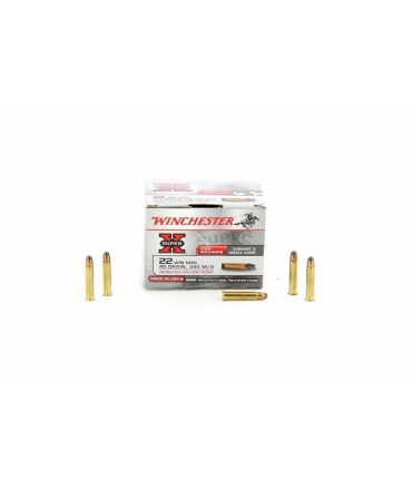 Boite de 150 munitions Winchester Super-X JHP, calibre .22 Magnum