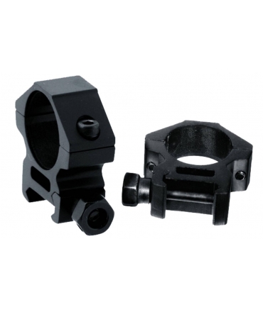 Colliers de montage RTI Diamètre 25.4 mm (1'') pour Rail 21 mm
