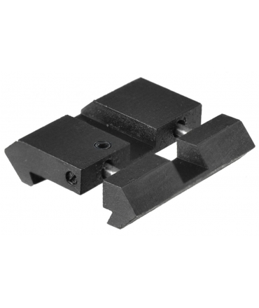 Lot de 2 adaptateurs pour rails 11 mm - 21 mm