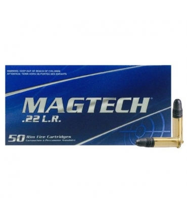 Boite de 50 Cartouches .22LR MAGTECH 40gr LRN Standard Velocity