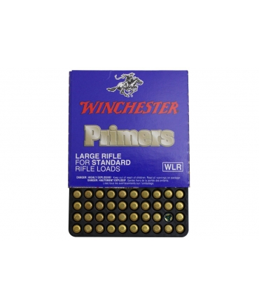 Boite de 100 amorces Boxer Large Rifle WINCHESTER WLR