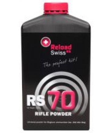 Poudre arme longue RS70 RELOAD SWISS - Bidon 1kg