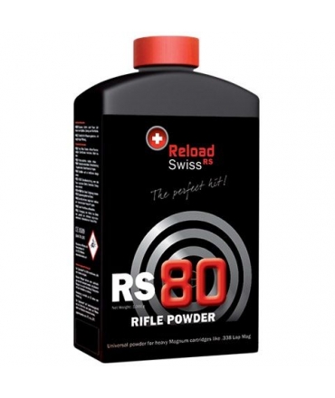 Poudre arme longue RS80 RELOAD SWISS - Bidon 1kg