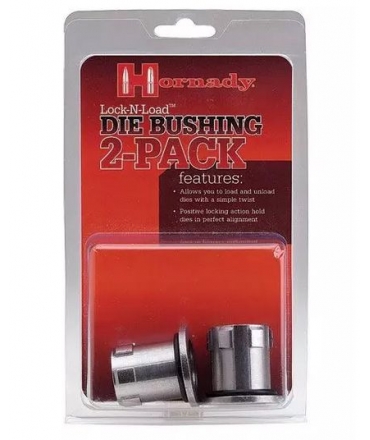 2 Bagues adaptatrices Hornady à montage rapide pour presse Lock-N-Load - 044094