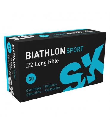 Boite de 50 Cartouches .22LR SK BIATHLON SPORT