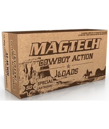 CARTOUCHES MAGTECH COWBOY ACTION 44-40WIN 200GR LFN 4440C+