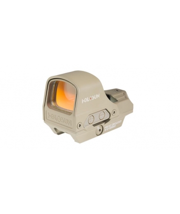 Viseur HOLOSUN Reflex 510C - Réticule : Rouge - Bouton +/- et Panneau solaire - FDE
