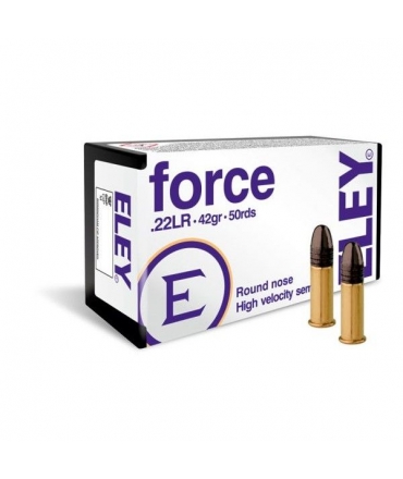 Boite de 50 cartouches ELEY FORCE 42gr  .22LR