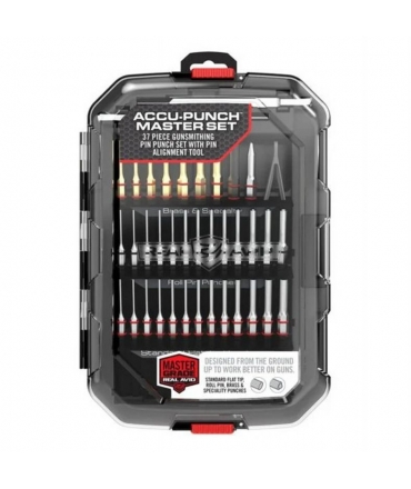 SET DE CHASSE GOUPILLE REAL AVID 37 PIÈCES - REAL AVID