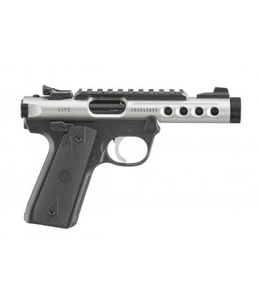 PISTOLET RUGER MARK IV LITE .22LR GRIS ANODIS CANON FILETE