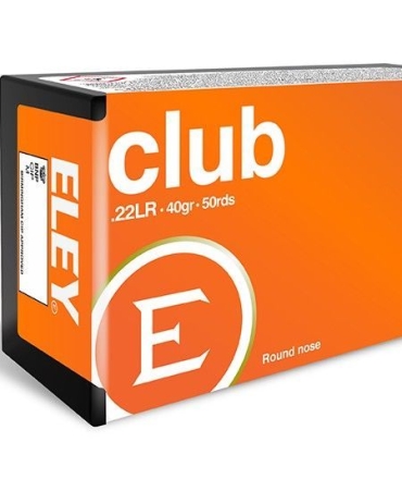 Boite de 50 cartouches ELEY CLUB 40gr .22LR