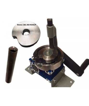 Rollsizer - Mini calibreur manuel complet pour pistolet avec conversion de calibre et tube de descente 9MM