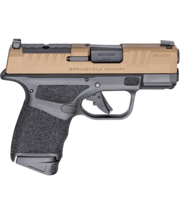 PISTOLET SPRINGFIELD HELLCAT OSP 9X19 BURNT BRONZE 3''