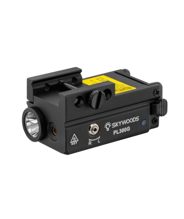 LAMPE SKYWOODS 300 LUMENS COMBO LASER VERT CALSS II