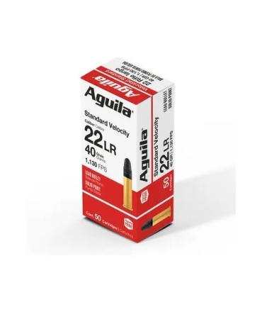 Boite de 50 munitions Aguila Standard Velocity 22LR