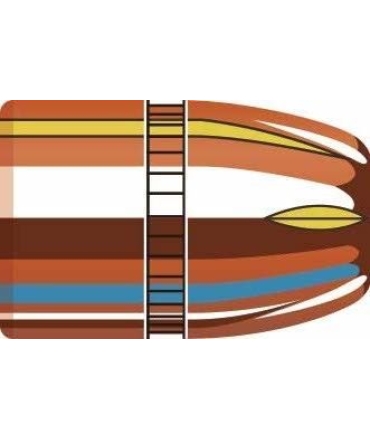 BOITE DE 100 OGIVES HORNADY Cal 38 (.357) 125GR FP XTP 35730