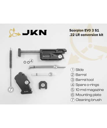 CONVERSION JKN POUR CZ SCORPION EVO3 S1 22LR*