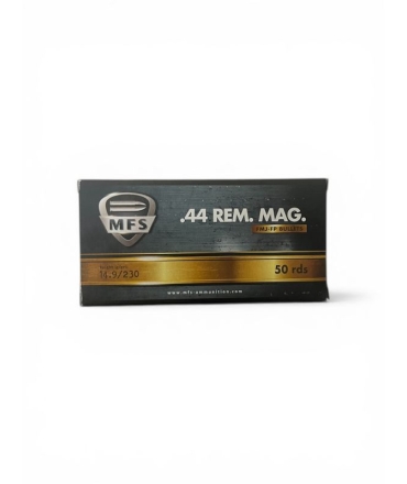 CARTOUCHE MFS 44MAG 14.9G 240GR FMJ FP