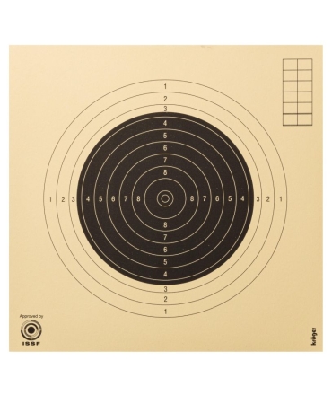 100 cartons-cibles 20 x 20 cm