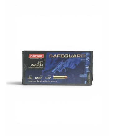 BOITE DE 50 CARTOUCHES NORMA .357 MAGNUM 157GR FMJFP